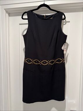 knee length dresses for ladies L'AGENCE Femme Sequin Cutout Dress